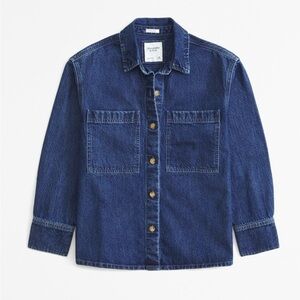 Abercrombie Oversized Denim Shirt